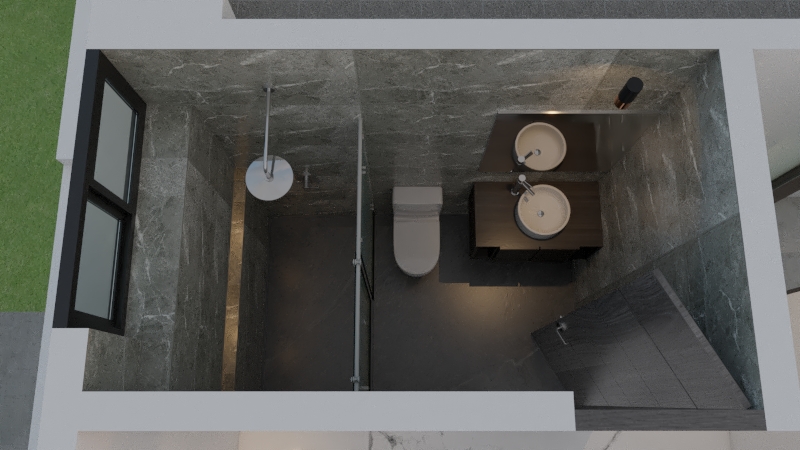 imagenesen3d baÑo balcon fachada