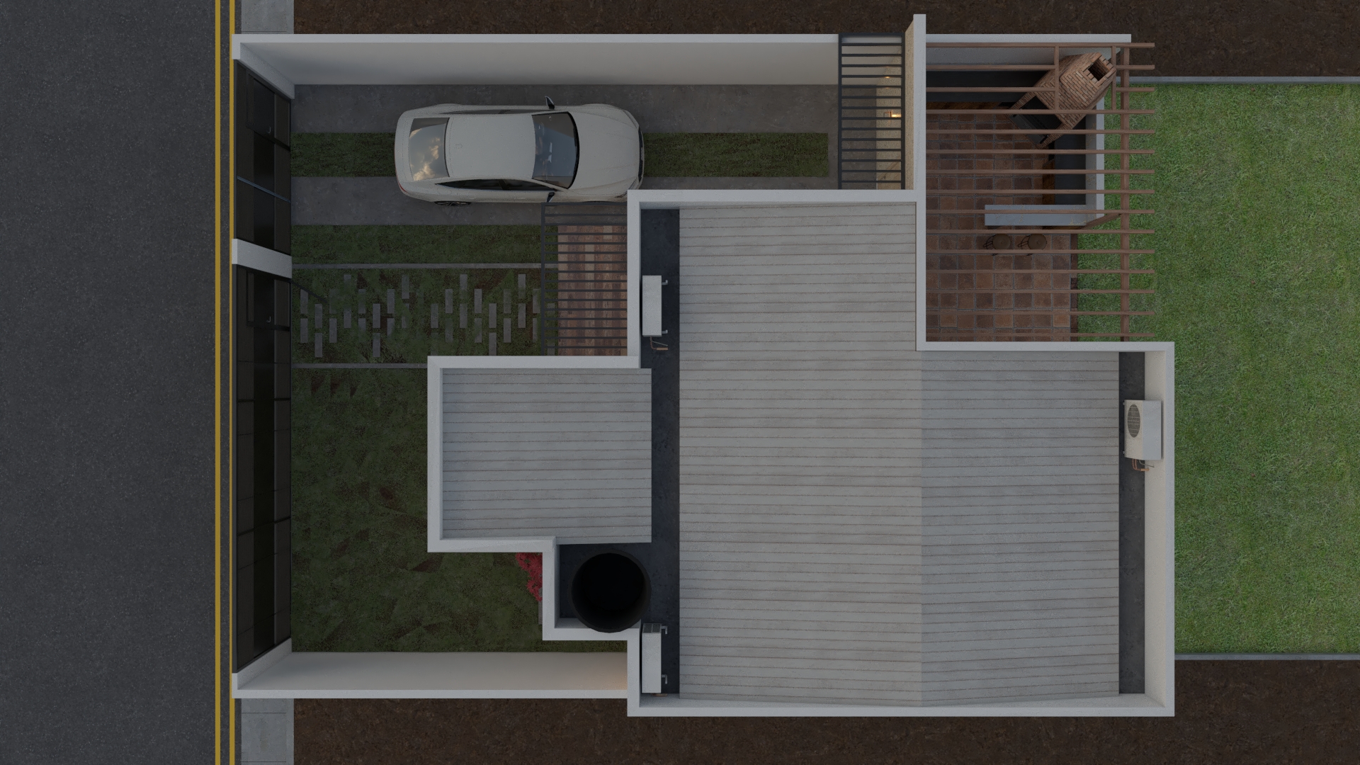 renderproyectoparaguay planta techo 1