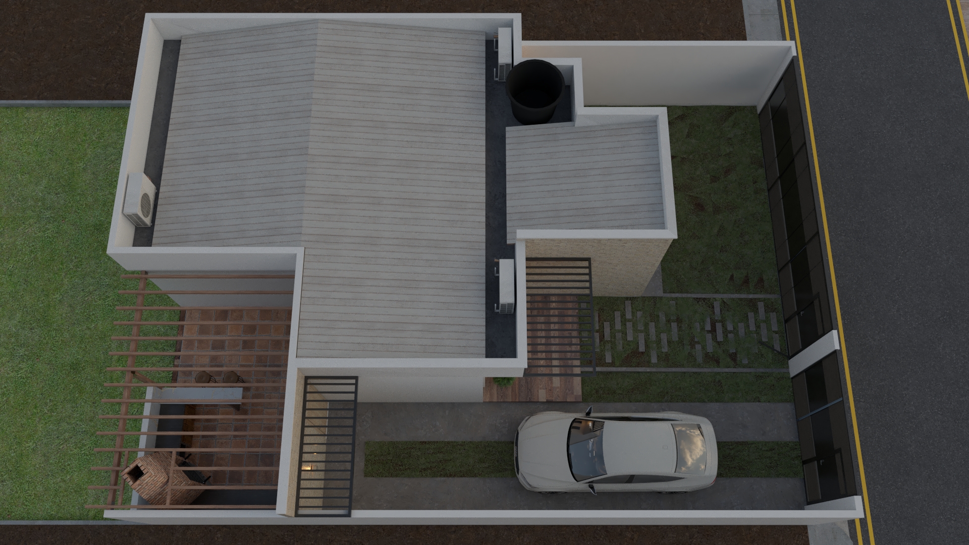 renderproyectoparaguay planta techo 2