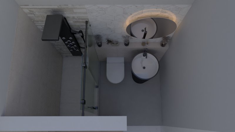 render 2 baÑo auxiliar